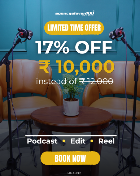 Agency Eleven100 studio advertisement